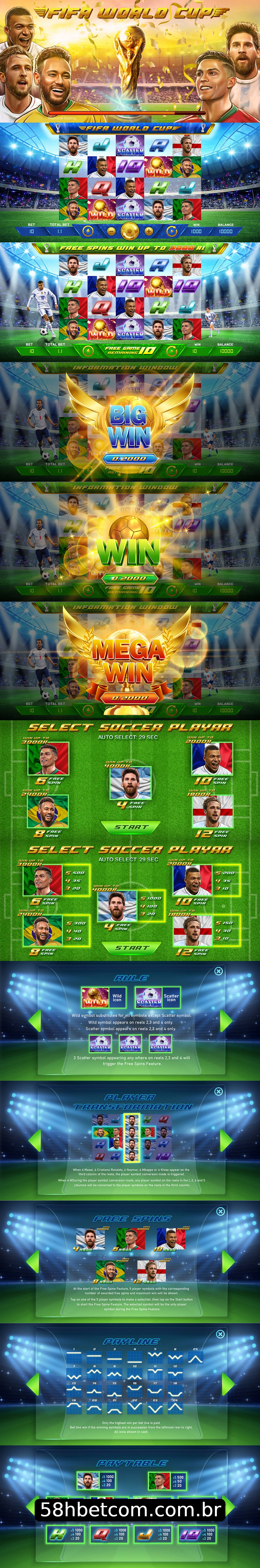 Apostas de Futebol 58h